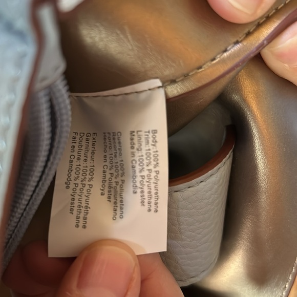 Blue Anne Klein Midi Satchel - Picture 13 of 13